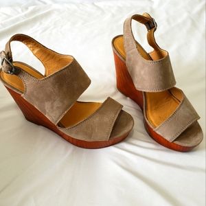 Lucky Brand Wedge Heels Size 8m